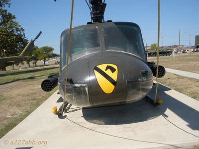 Gunship
Bob Kelly Photo

This fall my son Stephen and I drove to Fort Hood and visited the 1st Cavalry Division Museum. Anyone in the area should stop and see it. There are many vehicles: tanks, quad 50â€™s, etc., in addition to the aircraft in these photos.

