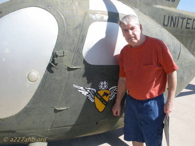 Bob Kelly and LOH
Bob Kelly Photo

This fall my son Stephen and I drove to Fort Hood and visited the 1st Cavalry Division Museum. Anyone in the area should stop and see it. There are many vehicles: tanks, quad 50â€™s, etc., in addition to the aircraft in these photos.

