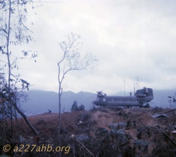 Downed Chinook - May 1968
Photo from Bob Witt

