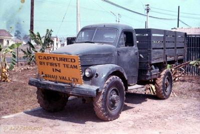 Captured Russian Truck
Bob Witt Photo
