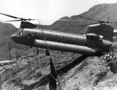 Chinook At Tiger
Internet Photo
April 1968 
