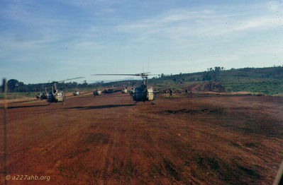 Ready for CA near Pleiku, December 1966
John Keller Photo
