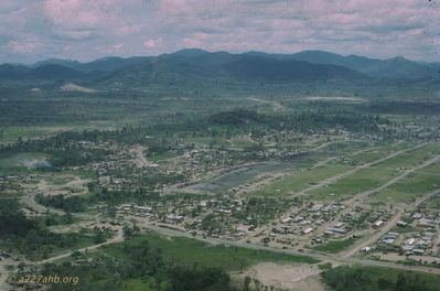 Golf Course at An Khe
John Keller Photo

The Golf Course on April 2, 1967. Peneprime ramp of the 15th TC

