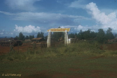 ARVN Outpost SW of Pleiku
John Keller Photo

An ARVN Outpost, Province HDQ's, Southwest of Pleiku, November 1966

