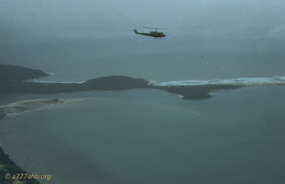 South China Sea and Bay
John Keller Photo

South China Sea and Bay, southbound to Papa Tango, February 1967
