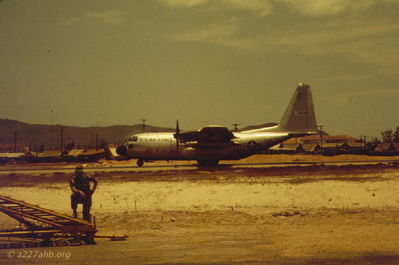 Nha Trang Airfield
John Keller Photo

Nha Trang Airfield. C-130 to Saigon? NOPE!! April 13, 1967.
