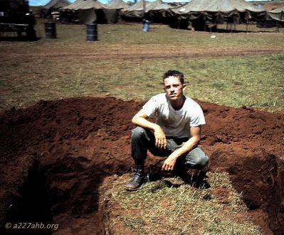 Mike Schlaudraff in Pleiku
Chuck Stevens Photo
