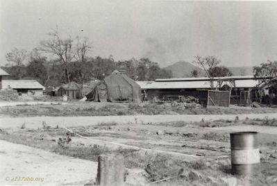 Former location of 1st & 2nd Platoon Officer's Tents
John Keller Photo

The Golf Course, Camp Radcliffe. The former location of the 1st and 2nd Flight Platoon Officer's Tents. April 1967

