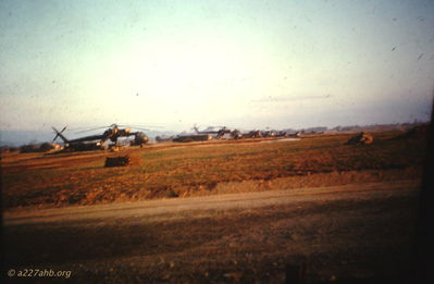Golf Course with two Sikorsky's
Robert Keller Photo

An Khe 1965 - 1966

