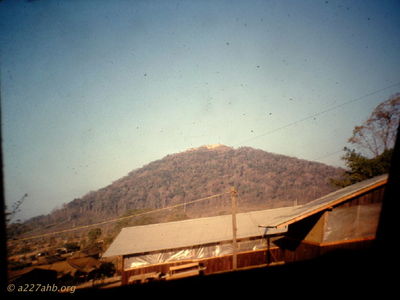 View of Hon Kon Mountain
Robert Keller Photo

A/227 Company Area
An Khe 1965 - 1966
