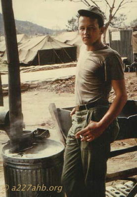 PFC Robert L. Dial
Photo from his sister Gwen Dial

Robert was a doorgunner seriously injured during an incident on 13 March 1966 involving an A/227 aircraft (identified as # 0E080ACD) who was then listed as KIA on 15 March 1966
