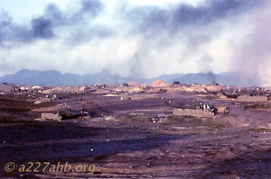 Flightline Aftermath
John Woods Photo

Camp Evans Ammo Dump Explosion
May 19 - 20, 1968
