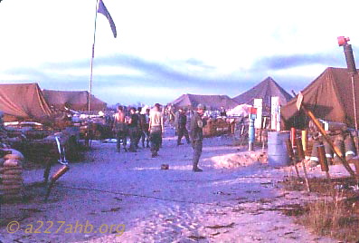 Morning After 
John Woods Photo

Camp Evans Ammo Dump Explosion
May 19 - 20, 1968
