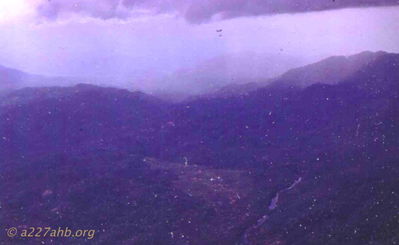 Valley west into Base Area 101
Howard Burbank Photo
