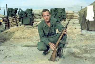 Bob Witt with Carbine
Bob Witt Photo
