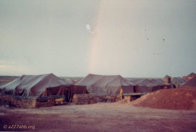 Rainbow over Company Area
Bob Witt Photo
