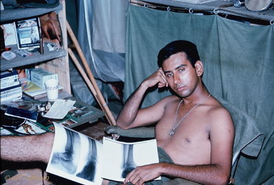 Gil Laze
Bob Kelly Photo

D/227. Camp Evans.

