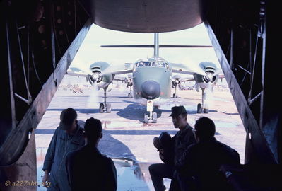 Our Caribou
Bob Kelly Photo

This Caribou was assigned to us. We flew all over Vietnam picking up Huey's. Ernie and I picked up twomodels from 1st and Pleiku.

