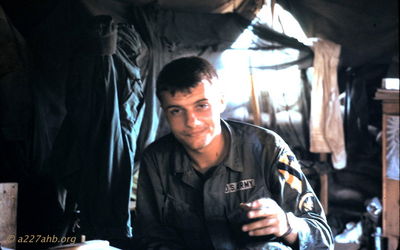 Joe Machuga at Camp Evans
Jerry Westenskow Photo
