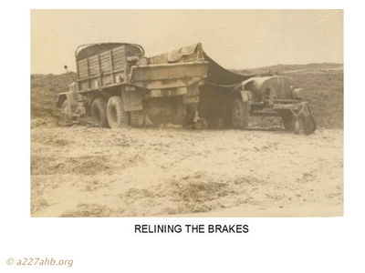 Relining the Brakes
Bob Mauney Photo
