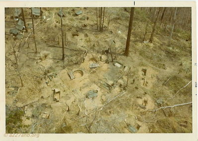 NVA Emplacements around Fire Base 6
Mike Jett Photo

Taken around the time of the attack on Fire Base 6
