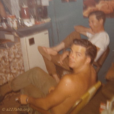 Relaxing
Tony Thornton Photo

Tony Thornton in front, unknown in back.
