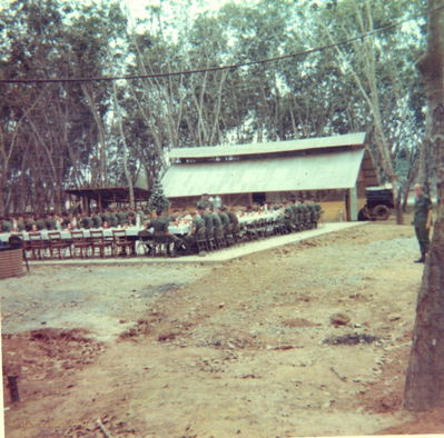 Christmas 1968,  Lai Khe Vietnam
Steve Chrisman Photo
