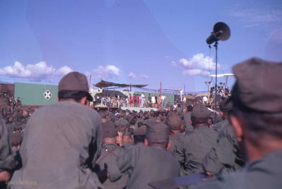 Bob Hope Show at Pleiku 
Cliff Richard Photo
