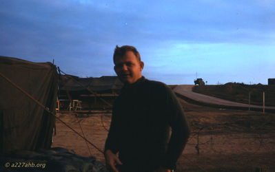 Joe Estes Gunner - Motor Pool  1968
Brad Daghita Photo

Bong Son
