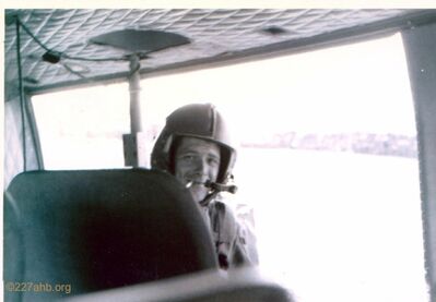 Wayne Driver - one of A/227's best Crew Chiefs
Dan Nichols Photo
Provided by his family
