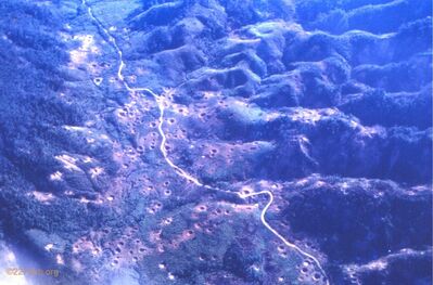 "Yellow Brick Road" in the A Shau Valley
Dan Nichols Photo
Provided by his family
