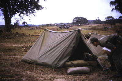 Company Area at An Khe, C/227, 1965
Dennis Boerner Photo
C/227, 1965
