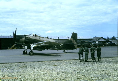  A-1E @ Nha Trang 
JP Edwards Photo
