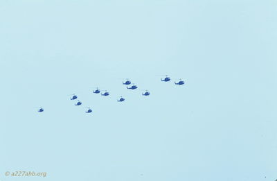  A Huey gaggle 
JP Edwards Photo
