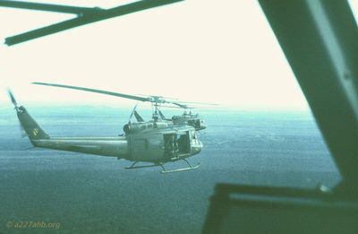  Huey echelon right prior to high over head approach 
JP Edwards Photo
