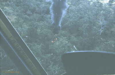  Gun ship down LaDue and Kelly D/227 ' 67 
JP Edwards Photo
