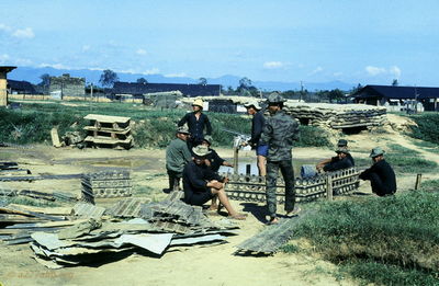  SF triangle camp near Song Moa '67 
JP Edwards Photo
