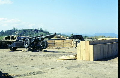  LZ Bartlett artillery position '67 
JP Edwards Photo
