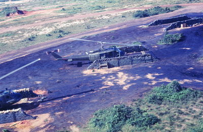  LZ Bird revetment area. '67 
JP Edwards Photo
