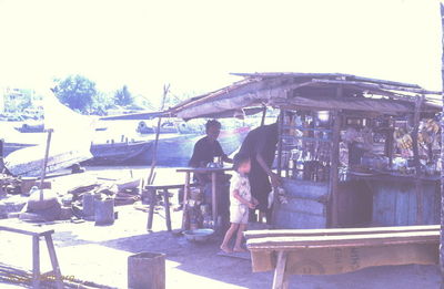  Phan Thiet port area; lunch stand '67 
JP Edwards Photo
