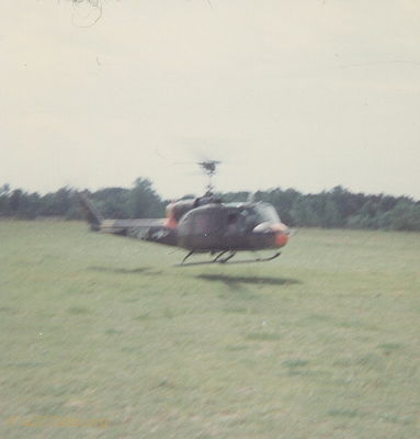 Hovering at Fort Rucker
Bob Kelly Photo

