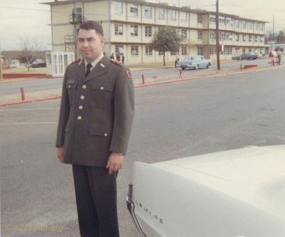 Graduation Day at Fort Wolters
Bob Kelly Photo

Clark Mola on Graduation Day (The day before Thanksgiving) 1966.
