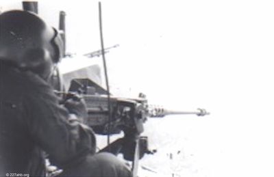 Night Hunter Mission - .50cal in action
Gary Bridges Photo
