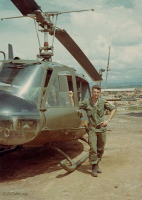 Lt. Dewey  -  Camp Evans
Jeff Goshert Photo

