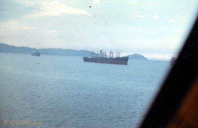 Supply Ships in the Harbor
Bob Witt Photo

Da Nang 1968
