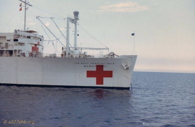 Da Nang Harbor Hospital Ship Sanctuary
Bob Witt Photo
1968

