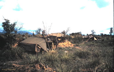 Phan Thiet AO - ARVN Outpost after Battle
Jerry Westenskow Photo
