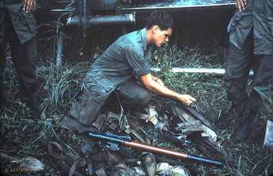 Phan Thiet AO - Lee King at ARVN Outpost
Jerry Westenskow Photo
