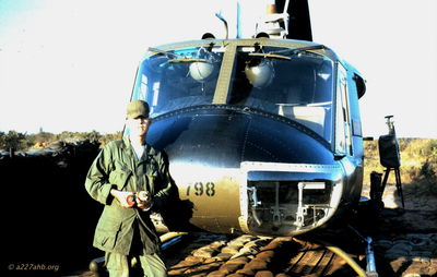 Shannon at LZ Betty
Jerry Westenskow Photo
