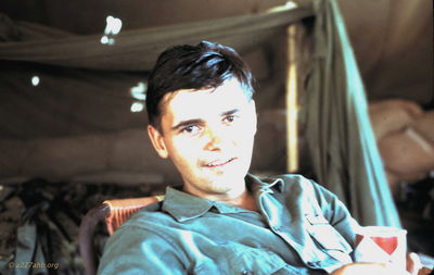 Joe Machuga at Camp Evans
Jerry Westenskow Photo
